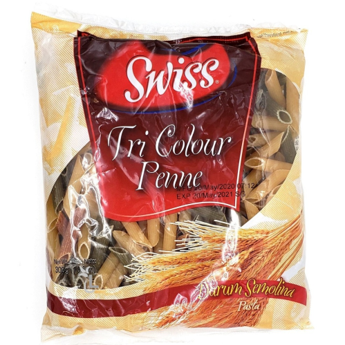 Swiss Tri Colour Penne