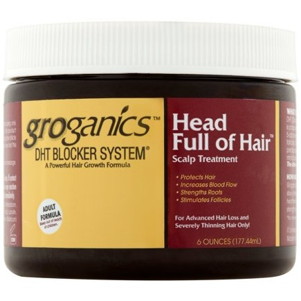 Groganics 6 Oz. Head Full of Hair Scalp Treatment