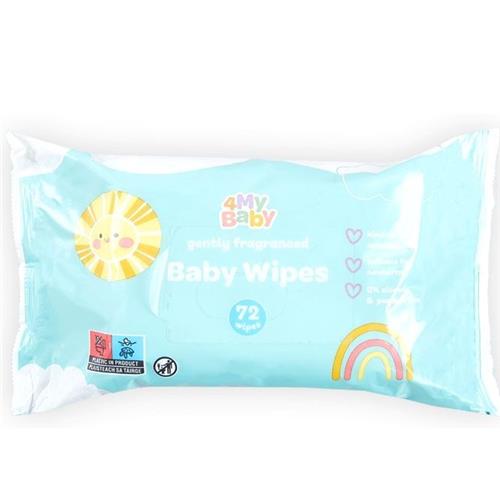 4 My Baby Wipes 72 Count