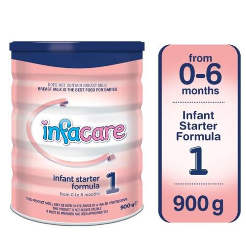Infacare 1 Baby Formula 0-6 Months 900g