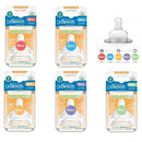 Dr Brown's Wide-Neck Options + Bottle Silicone Nipples, 2 Pack