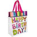 MULTI COLOURED PAPER GIFT BAG 12*16