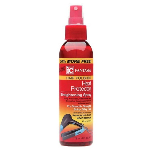 FANTASIA IC HAIR POLISHER HEAT PROTECTOR STRAIGHTENING SPRAY 6 OZ