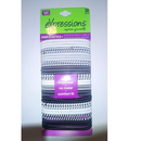 EXPRESSIONS 32 PIECE HAIR ELASTICS BLACK & WHITE