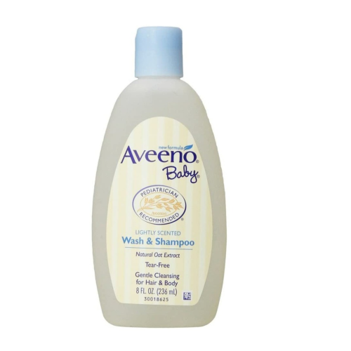 Aveeno Baby Wash & Shampoo, Lightly Scented, 8 Ounce SAVE $10