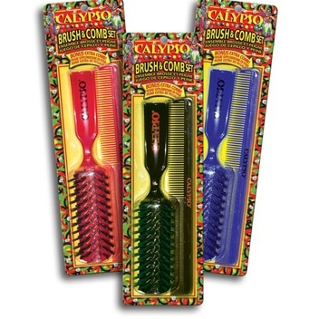 Calypso Comb - Comb & Brush Set Assorted Colors