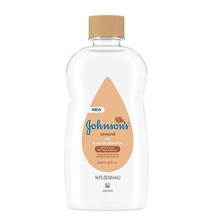 Johnson's Baby Almond Oil Paraben-Free, Phthalate-Free, 14 Fl Oz