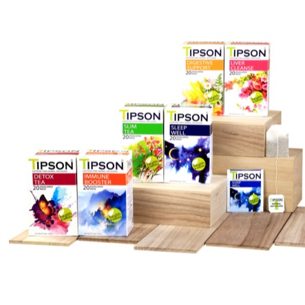 Tipson Herbal Infusions Caffeine Free Tea 20 Bags