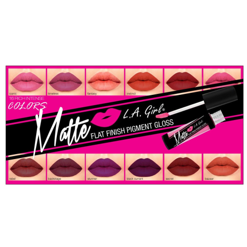 LA GIRLS Matte Pigment Lipgloss