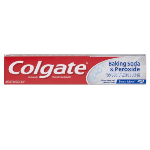 Colgate Baking Soda Peroxide Toothpaste with Whitening Bubbles 6ozz