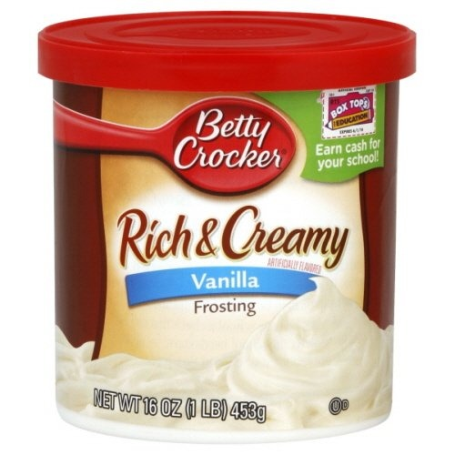 Betty Crocker Rich & Creamy Frosting, Vanilla 16 Oz