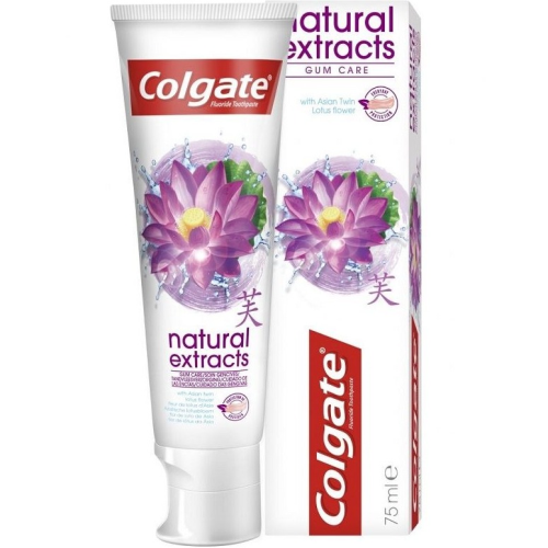 COLGATE NATURAL EXTRACTS - GUM CARE LOTUS FLOWER 75ML