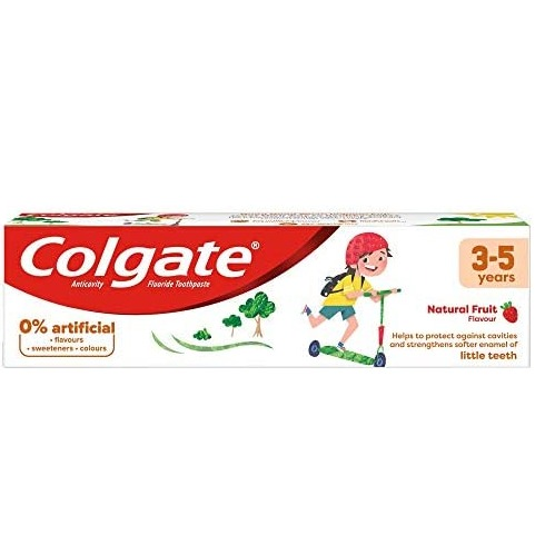 COLGATE TOOTHPASTE 3-5 - NATURAL FRUIT 75ML