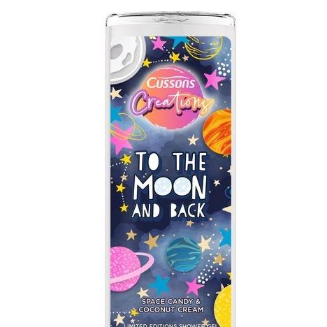 Cussons Creations To The Moon & Back Space Candy & Coconut Cream Body Wash