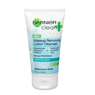 Garnier Clean + Makeup Removing Sensitive Skin Lotion Cleanser