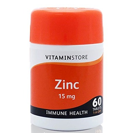 Vitamin Store Zinc Immune Health 15mg 60 Tablets