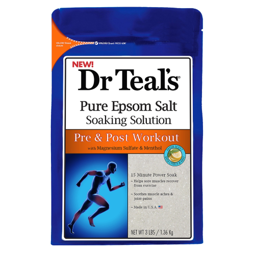 DR TEALS PURE EPSOM SALT - PRE/POST WORK OUT 3LBS