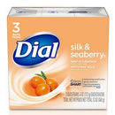 Dial Omega Moisture Glycerin Bar Soap, Sea Berries, 3 x 4 oz