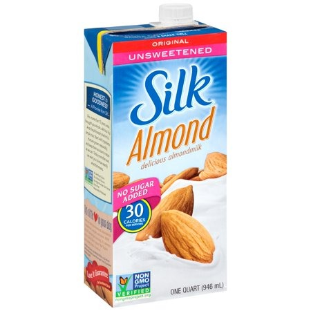 Silk Almond Milk 32oz - Unsweetened