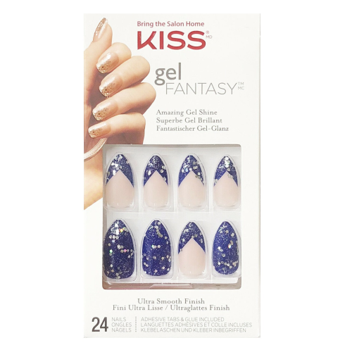 Kiss Gel Fantasy Ready-To-Wear Gel Long 24 Nails KGN51