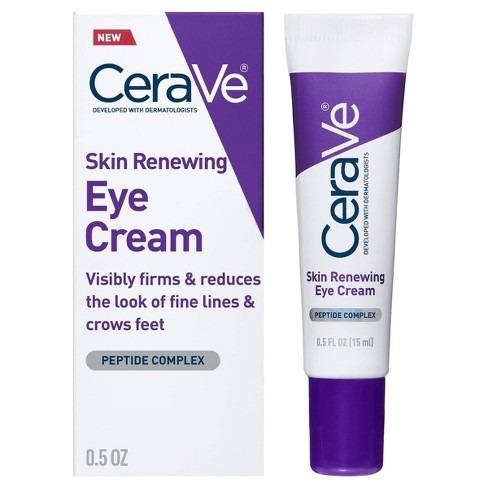 CeraVe Skin Renewing Peptide Eye Cream for Wrinkles and Dark Circles - 0.5 fl oz