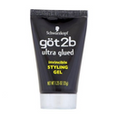 Got2b Ultra Glued Invincible Styling Hair Gel, 1.25 Ounce Trial & Travel Size