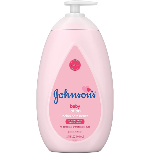 Johnson's Pink Moisturizing Baby Lotion 16.9OZ