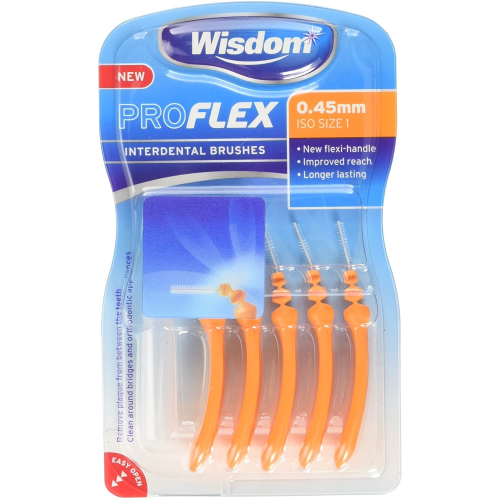 WISDOM INTERDENTAL BRUSH 0.45mm