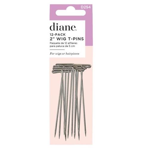 Diane Wig T-Pins 2" - 12 Count