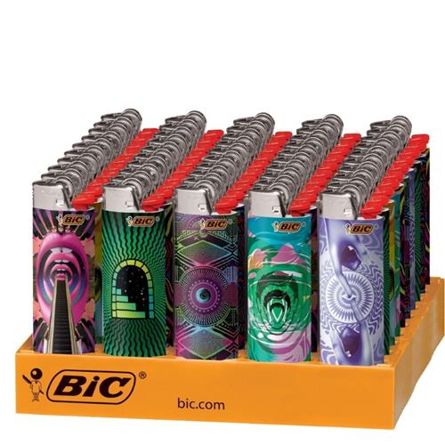 Bic J6 Patterned Lighters