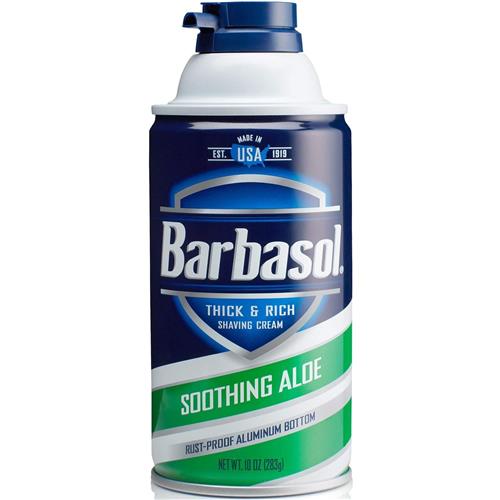 Barbasol Beard Buster Soothing Aloe Shaving Cream - 10 oz