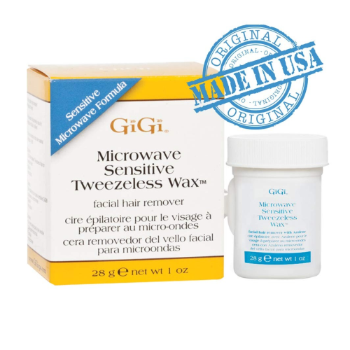 Gigi Wax Sensitive Tweezeless Microwave Wax 1 Oz