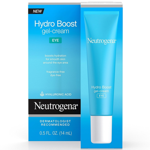 Neutrogena Hydro Boost Hydrating Gel Eye Cream with Hyaluronic Acid,Oil and Fragrance Free, 0.5 fl. oz