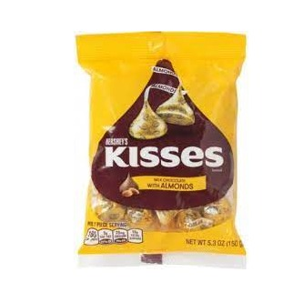 Hershey's Kisses With Almonds 150g
