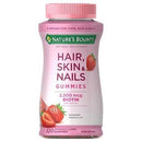 Nature's Bounty Optimal Solutions Hair, Skin & Nails Nutrient Gummies - Strawberry 120 Count