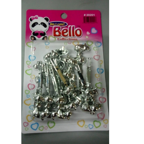 Bello Panda Hair Collection Hair Flower Clips