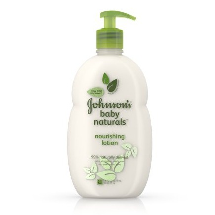 Johnson's Natural Baby Lotion, 18 Fl. Oz