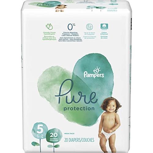 Pampers Pure Protection Mega Pack Diapers