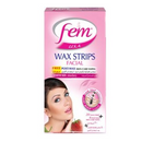 Fem Facial Wax Strips For Sensitive Skin, 20 Strips