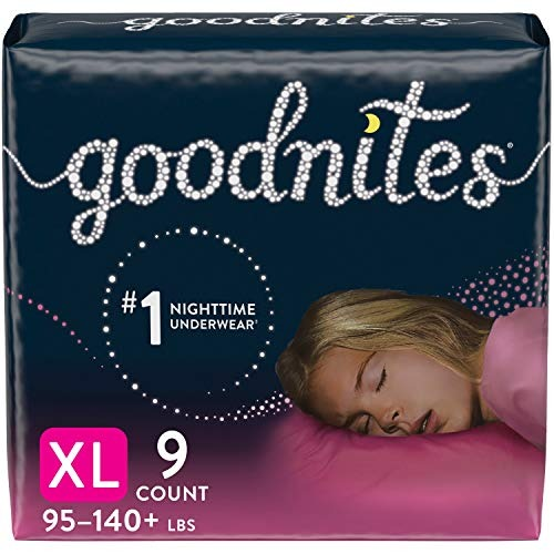 Goodnites Kid's Night-time Underwear, Girl's