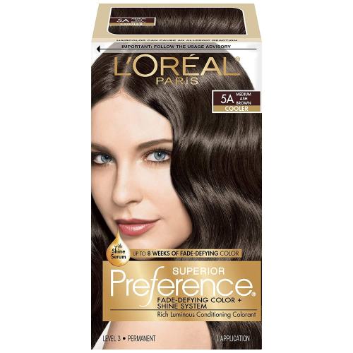 L'Oreal Paris Superior Preference Fade-Defying + Shine Permanent Hair Color