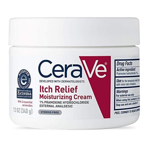 CeraVe Itch Relief Moisturizing Itch Relief Cream 12 oz