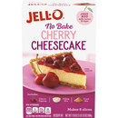 Jell-O No Bake Cherry Cheesecake Dessert Kit with Cherry Topping, Filling Mix & Crust Mix, 17.8 oz