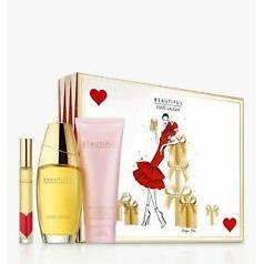 Estee Lauder Beautiful Romantic Destination Gift Set 2.5 Oz Perfume 3.4oz Lotion