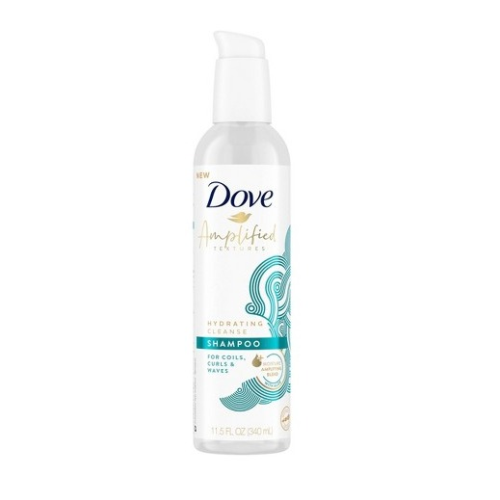 Dove Amplified Textures, Hydrating Cleanse Shampoo, 11.5 fl oz