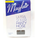 MAYFAIR ULTRA SHEER PANTYHOSE - QUEEN SIZE