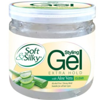 Soft & Silky Clear Hair Styling Gel 8.5oz