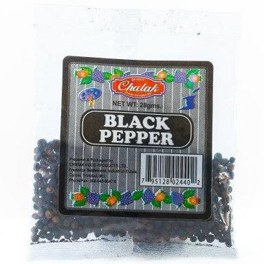 Chatak Whole Black Pepper 28g