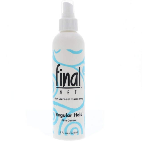 Final Net All Day Hair Spray, Regular Hold, Fragrance Free, 8 Ounce