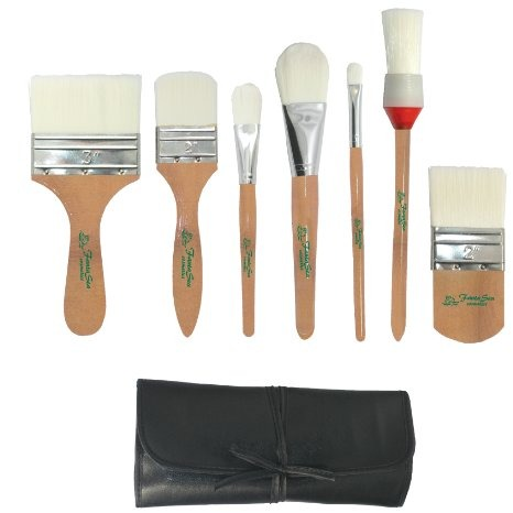 FantaSea 7 piece Synthetic Body Brush Set